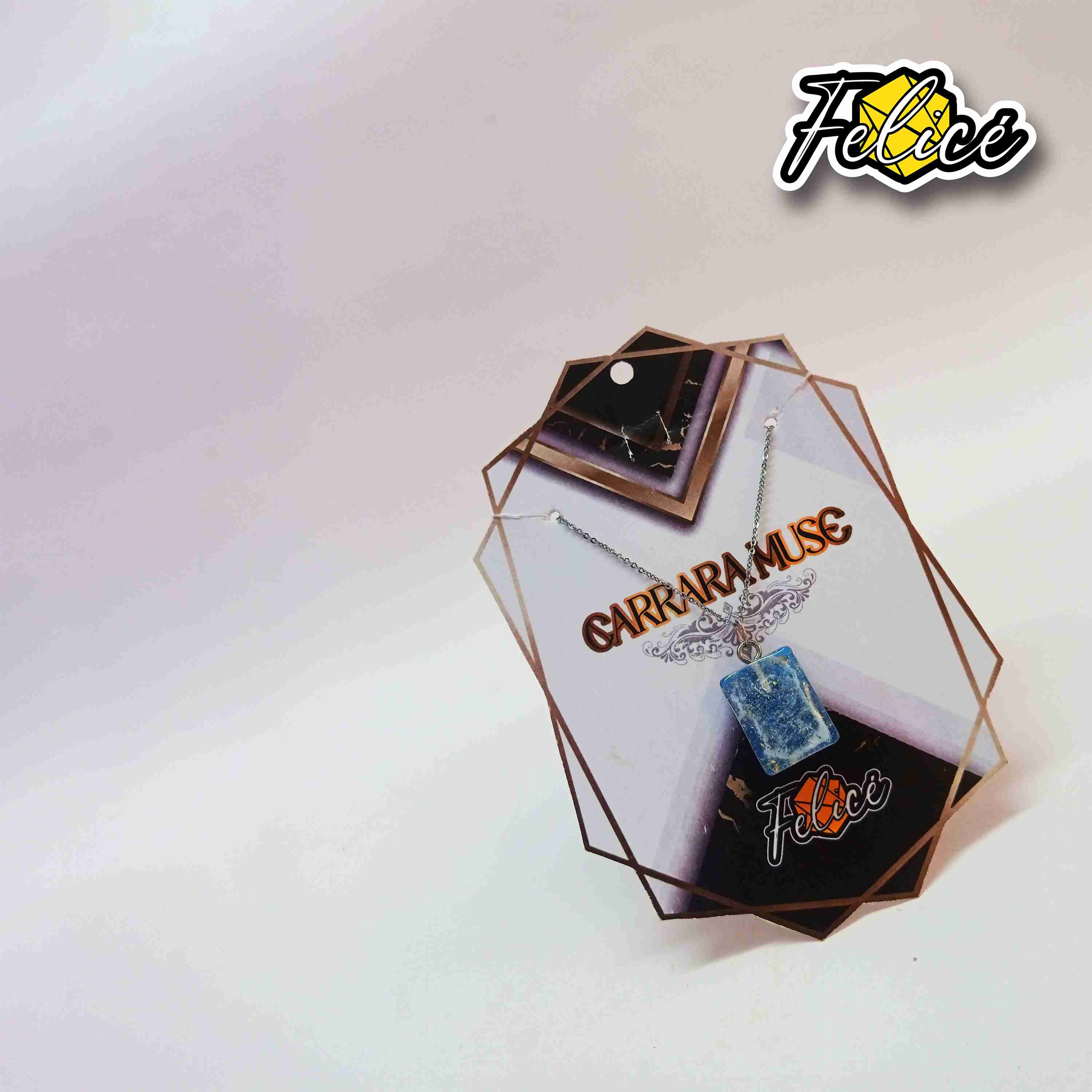 Carrara Muse Pendant Necklace